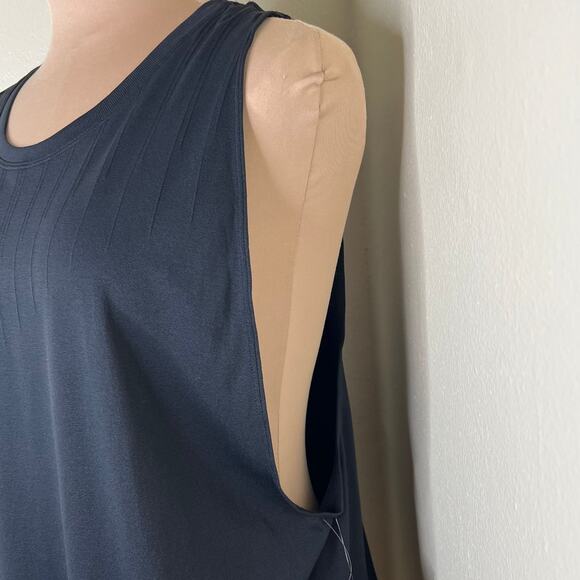 Ryka Athletic Muscle Tank Top XL Womens Seamless Black Workout Fitness Gym New - Picture 4 of 7